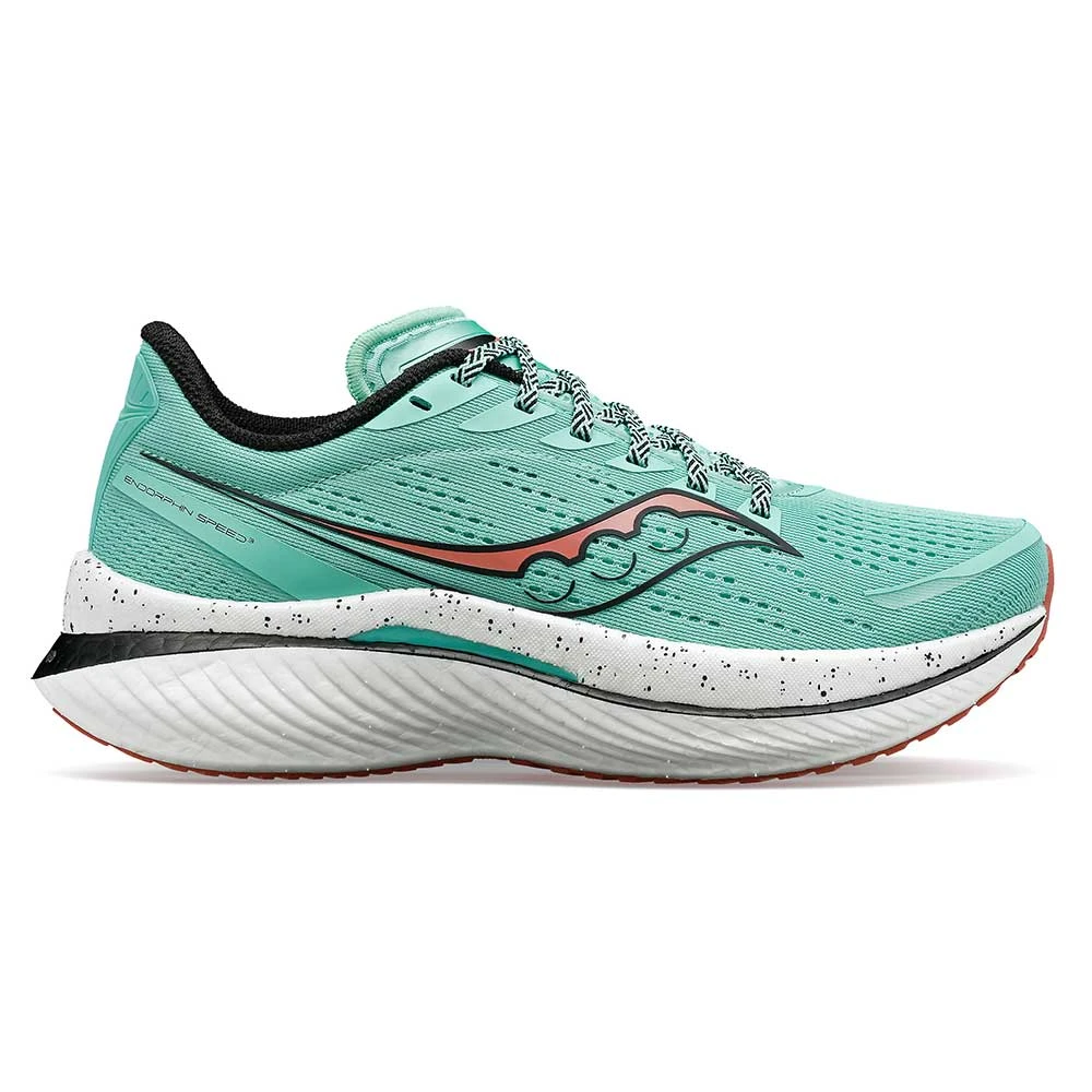 Saucony Women's Endorphin Speed 3 Running Shoe - Sprig/Black - Regular (B) 3 Saucony Women's Endorphin Speed 3 Running Shoe - Sprig/Black - Regular (B)