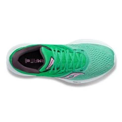 Saucony Women's Ride 16Running Shoe - Sprig/Peony - Wide (D) -Optimal Sportswear Store S10831 25 3