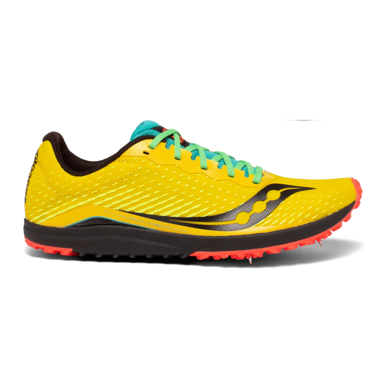 Saucony Women's Kilkenny XC8 Spike - Yellow Mutant- Regular (B) 3 Saucony Women's Kilkenny XC8 Spike - Yellow Mutant- Regular (B)