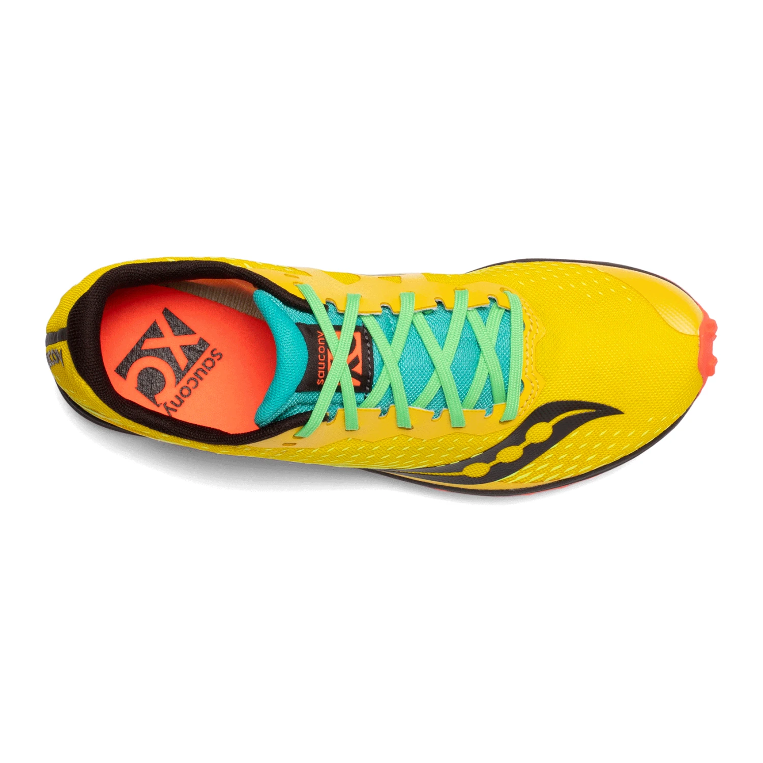 Saucony Women's Kilkenny XC8 Spike - Yellow Mutant- Regular (B) 6 Saucony Women's Kilkenny XC8 Spike - Yellow Mutant- Regular (B) - Image 4