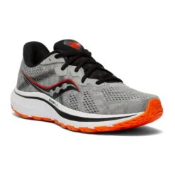 Saucony Men's Omni 20 Running Shoe - Alloy/Fire - Regular (D) -Optimal Sportswear Store S20681 20 5