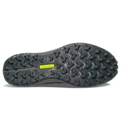 Saucony Men's Peregrine 12 Trail Running Shoe - Black/Charcoal - Regular (D) -Optimal Sportswear Store S20737 05 4