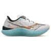 Saucony Men's Endorphin Pro 3 Racing Shoe- Fog/ViZiOrange- Regular (D) -Optimal Sportswear Store S20755 25 1