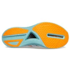 Saucony Men's Endorphin Pro 3 Racing Shoe- Fog/ViZiOrange- Regular (D) -Optimal Sportswear Store S20755 25 4