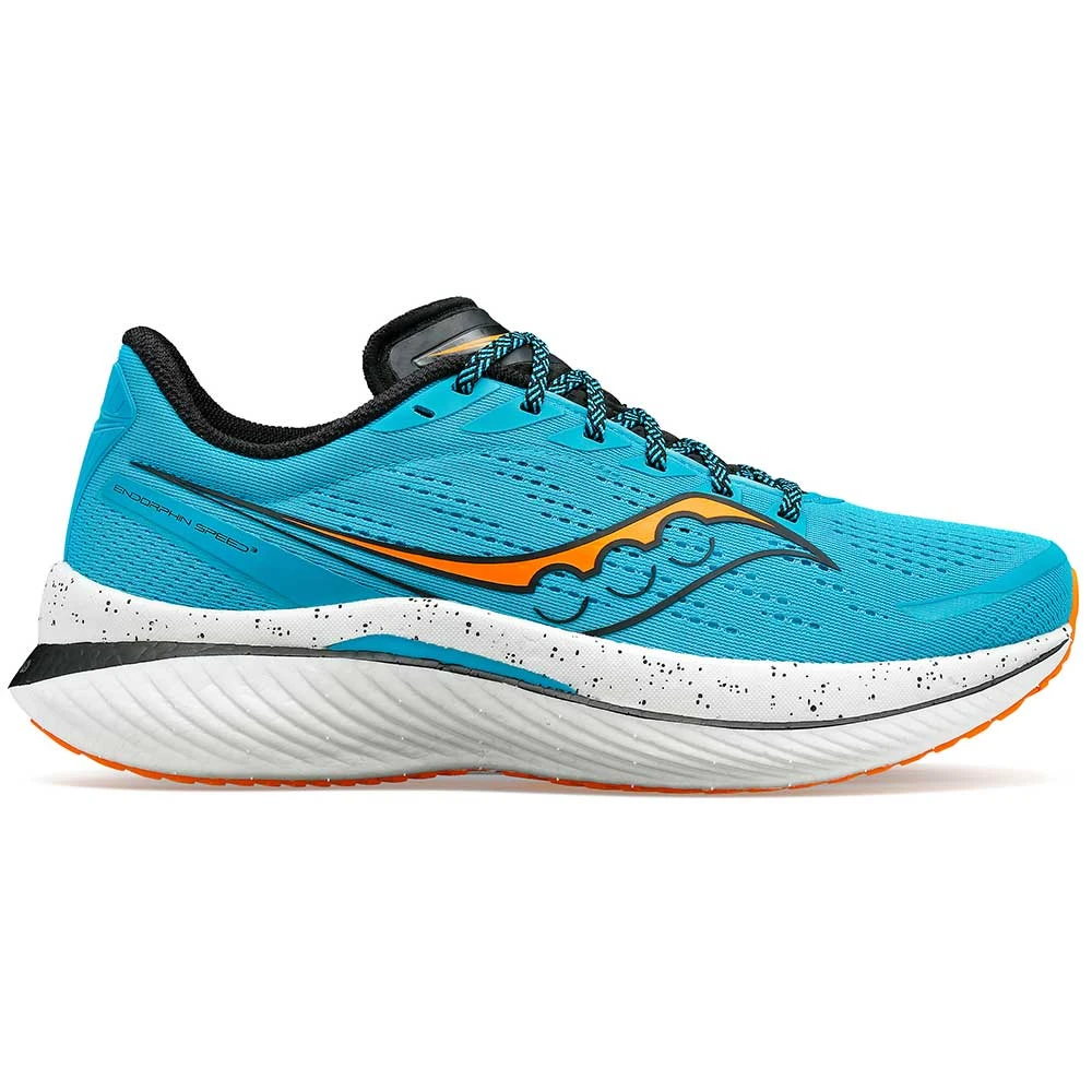 Saucony Men's Endorphin Speed 3 Running Shoe- Agave/Black- Regular (D) 3 Saucony Men's Endorphin Speed 3 Running Shoe- Agave/Black- Regular (D)