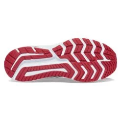 Saucony Men's Omni 21 Running Shoe - Alloy/Garnet- Wide (2E) -Optimal Sportswear Store S20763 20 4