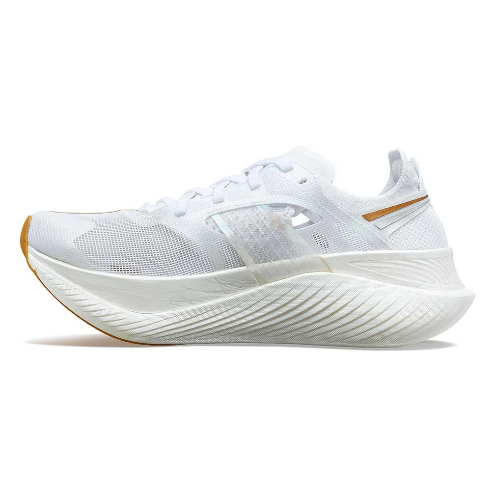 Saucony Men's Endorphin Elite Running Shoe - White/Gold- Regular (D) 5 Saucony Men's Endorphin Elite Running Shoe - White/Gold- Regular (D) - Image 3