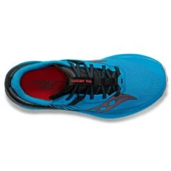 Saucony Men's Endorphin Edge Trail Shoe- Ocean/Black- Regular (D) 10 Saucony Men's Endorphin Edge Trail Shoe- Ocean/Black- Regular (D) -Optimal Sportswear Store S20773 31 3