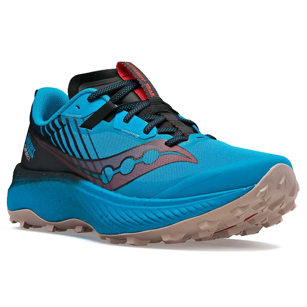 Saucony Men's Endorphin Edge Trail Shoe- Ocean/Black- Regular (D) 4 Saucony Men's Endorphin Edge Trail Shoe- Ocean/Black- Regular (D) - Image 2
