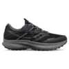 Saucony Men's Ride 15 Tr Gtx Trail Shoe - Black/Charcoal -Optimal Sportswear Store S20799 10 1