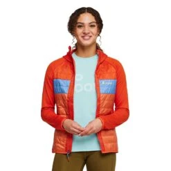 Cotopaxi Women's Capa Hybrid Insulated Hooded Jacket - Canyon/Nectar -Optimal Sportswear Store S23 W Capa Hybrid Insulated Hooded Jacket Canyon Nectar 1