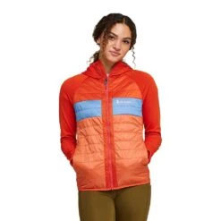 Cotopaxi Women's Capa Hybrid Insulated Hooded Jacket - Canyon/Nectar -Optimal Sportswear Store S23 W Capa Hybrid Insulated Hooded Jacket Canyon Nectar 2