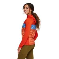Cotopaxi Women's Capa Hybrid Insulated Hooded Jacket - Canyon/Nectar -Optimal Sportswear Store S23 W Capa Hybrid Insulated Hooded Jacket Canyon Nectar 3