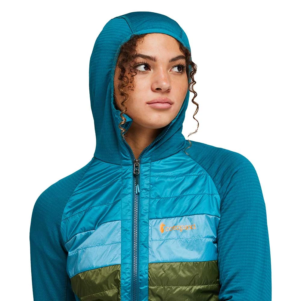 Cotopaxi Women's Capa Insulated Hooded Jacket - Gulf/Pine 10 Cotopaxi Women's Capa Insulated Hooded Jacket - Gulf/Pine - Image 8