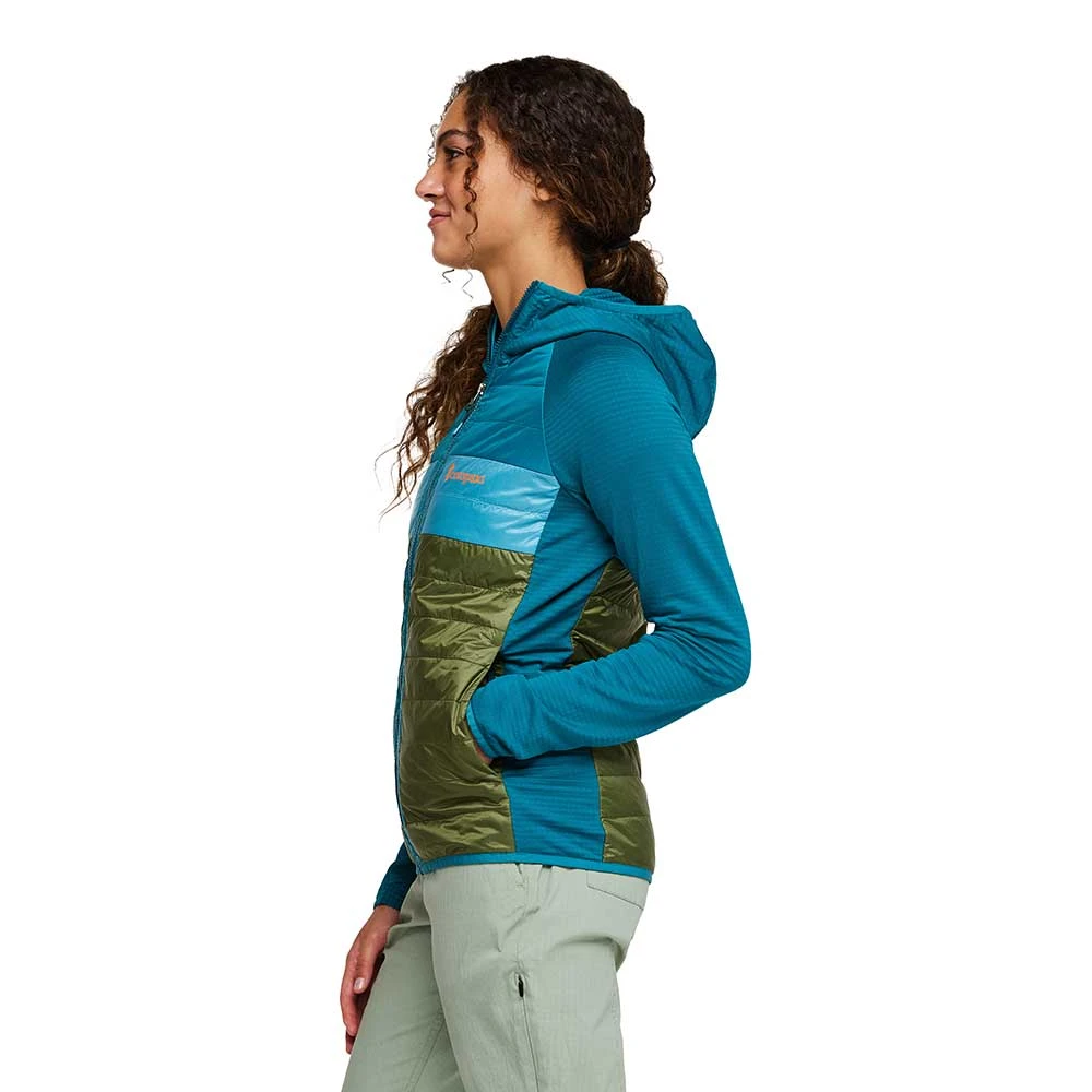 Cotopaxi Women's Capa Insulated Hooded Jacket - Gulf/Pine 12 Cotopaxi Women's Capa Insulated Hooded Jacket - Gulf/Pine - Image 10