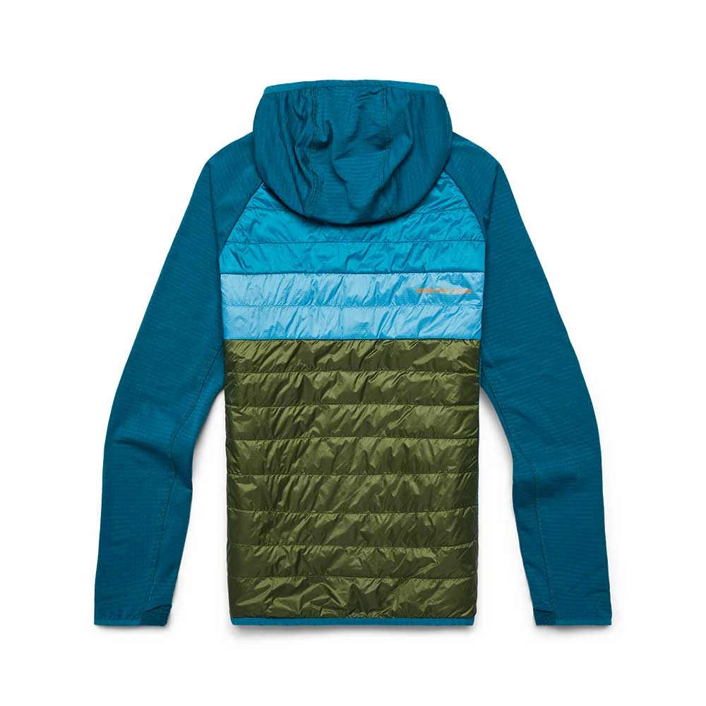 Cotopaxi Women's Capa Insulated Hooded Jacket - Gulf/Pine 4 Cotopaxi Women's Capa Insulated Hooded Jacket - Gulf/Pine - Image 2