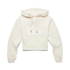 Cotopaxi Women's Do Good Organic Crop Pullover Hoodie - Bone