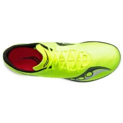 Saucony Men's Velocity MP Track Spike - Citron/Black 10 Saucony Men's Velocity MP Track Spike - Citron/Black -Optimal Sportswear Store S29099 05 3