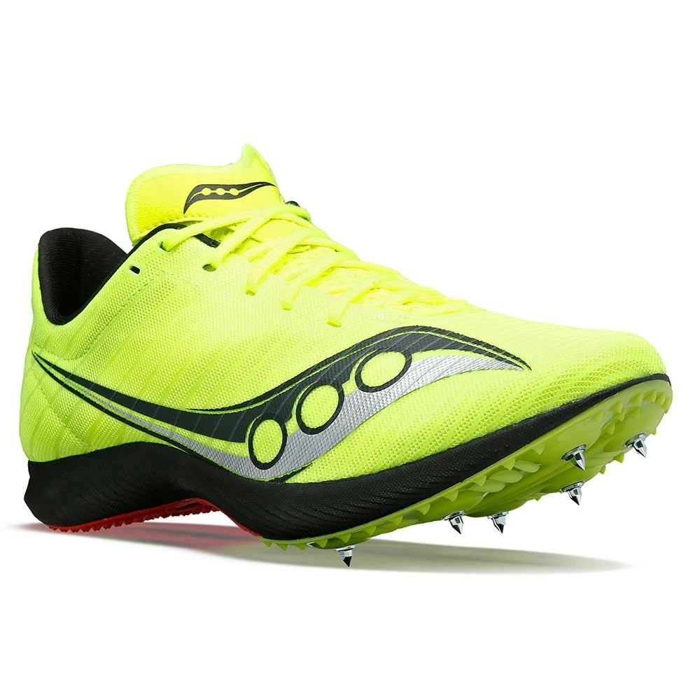 Saucony Men's Velocity MP Track Spike - Citron/Black 4 Saucony Men's Velocity MP Track Spike - Citron/Black - Image 2