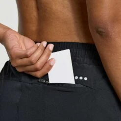 Saucony Women's Outpace 3" Running Short - Black -Optimal Sportswear Store SAW800422 BK 6