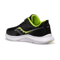 Saucony Youth Kinvara 13 Running Shoe - Black/Lime 8 Saucony Youth Kinvara 13 Running Shoe - Black/Lime -Optimal Sportswear Store SK265520 2 1