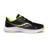 Saucony Youth Kinvara 13 Running Shoe - Black/Lime -Optimal Sportswear Store SK265520 3 1