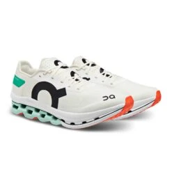 On Running Men's Cloudboom Echo Running Shoe - White/Mint - Regular (D) -Optimal Sportswear Store Small PNG 57.98257 cloudboom echo ss23 white mint m g6
