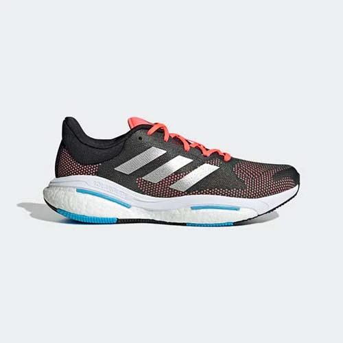 Men's Adidas Solar Glide 5 Running Shoe - Carbon/Silver Met/Turbo - Regular (D) 3 Men's Adidas Solar Glide 5 Running Shoe - Carbon/Silver Met/Turbo - Regular (D)