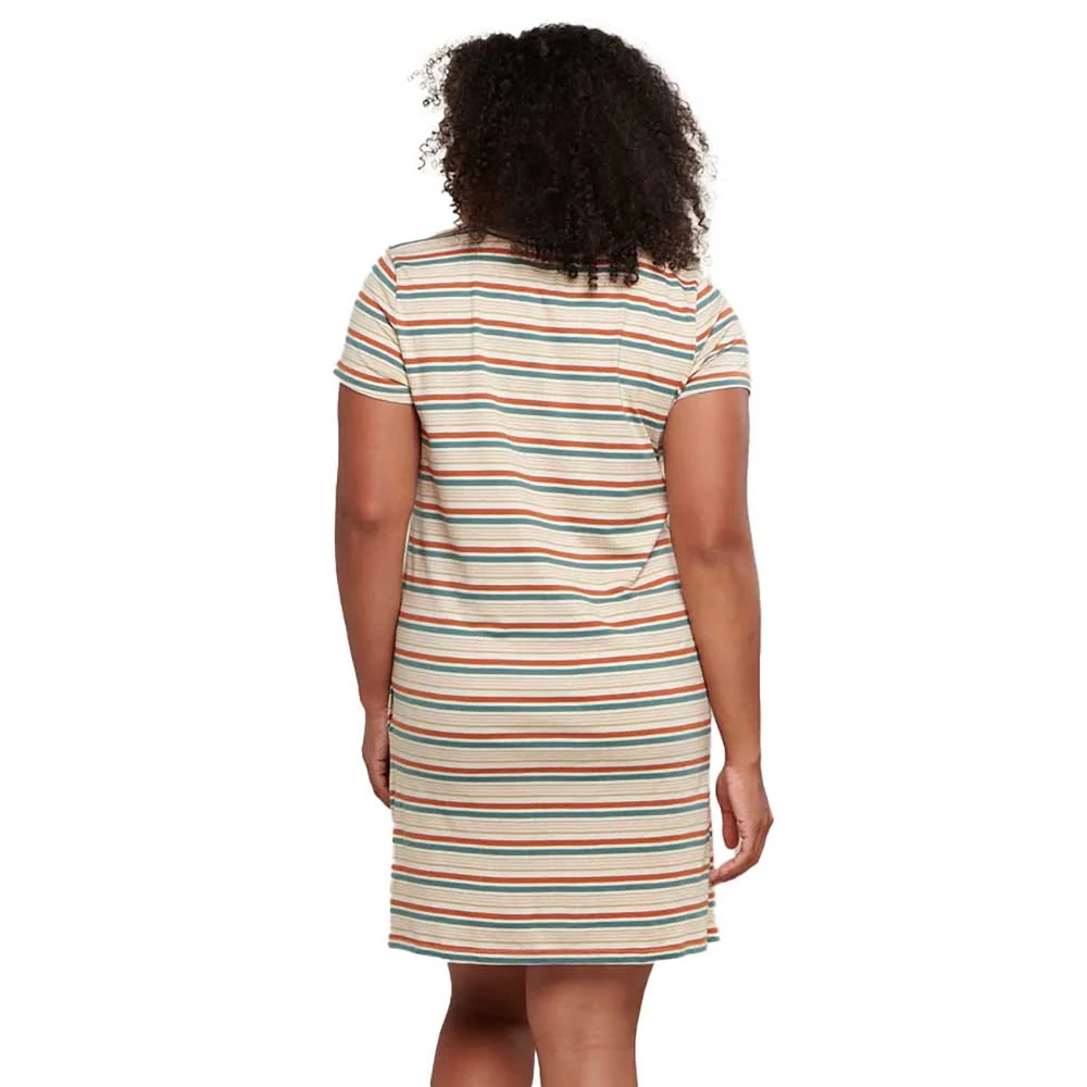 Women's Windmere II Short Sleeve Dress - Salt Multi Stripe 4 Women's Windmere II Short Sleeve Dress - Salt Multi Stripe - Image 2