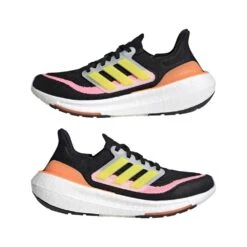 ADIDAS Women's Ultraboost Light Running Shoe - Core Black/Bright Yellow/Ftwr White - Regular (B) -Optimal Sportswear Store Ultraboost Light Running Shoes Black HQ6346 09 standard
