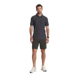 Vuori Men's Ace Polo Shirt - Charcoal -Optimal Sportswear Store V164CCL 4