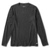 Vuori Men's Long Sleeve Strato Tech Tee - Charcoal Heather -Optimal Sportswear Store V178 HCC