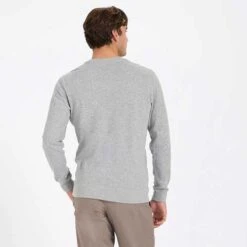 Vuori Men's Jeffreys Pullover - Heather Grey -Optimal Sportswear Store V218HTG 3 1200x crop center jpg
