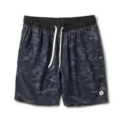Vuori Men's Kore Short - Black Watercolor Camo