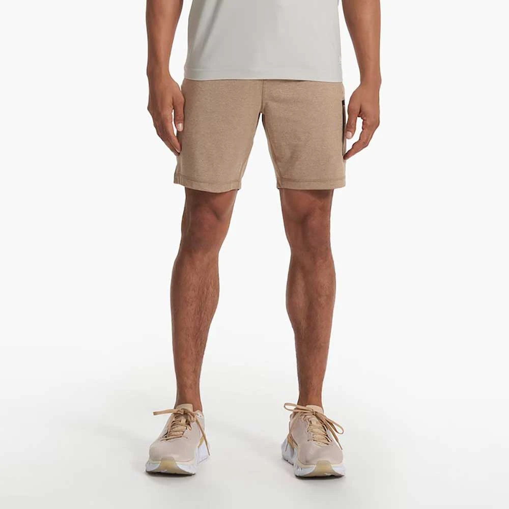 Vuori Men's Sunday Performance Shorts - Camel Heather - Image 2