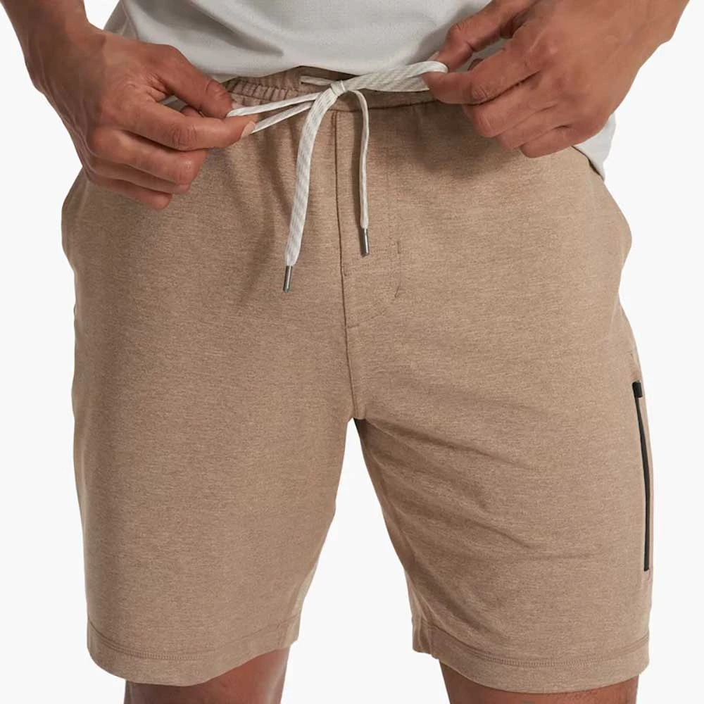 Vuori Men's Sunday Performance Shorts - Camel Heather - Image 5