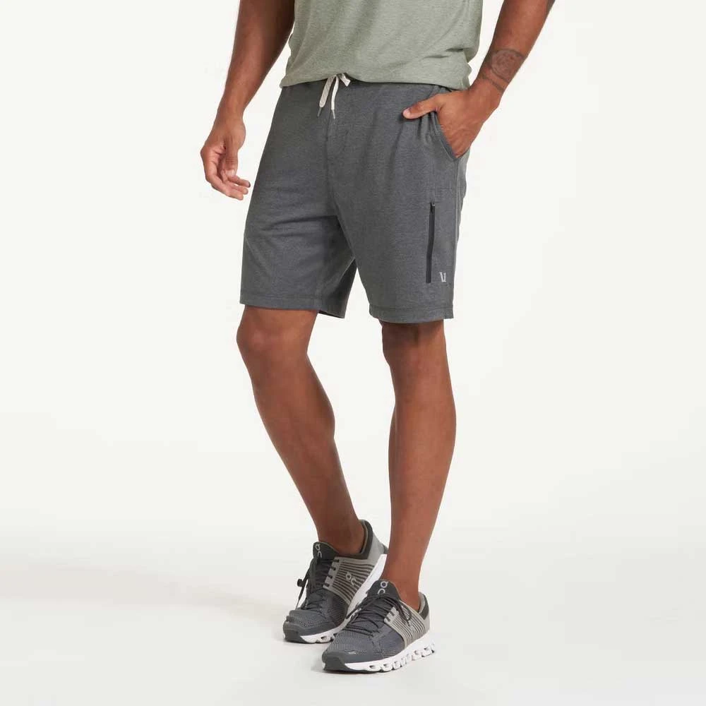 Vuori Men's Sunday Performance Short - Charcoal Heather 5 Vuori Men's Sunday Performance Short - Charcoal Heather - Image 3