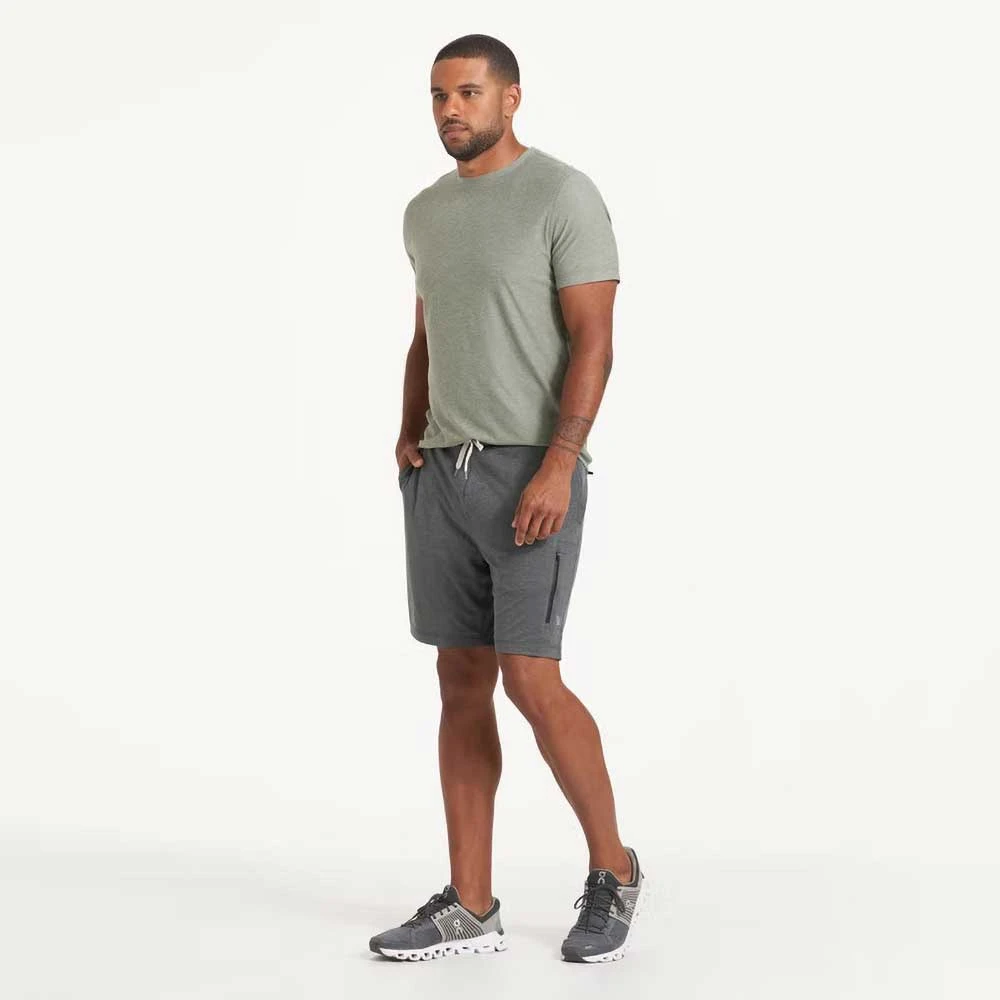 Vuori Men's Sunday Performance Short - Charcoal Heather 6 Vuori Men's Sunday Performance Short - Charcoal Heather - Image 4