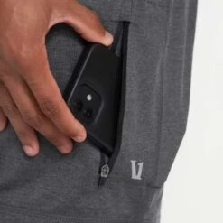 Vuori Men's Sunday Performance Short - Charcoal Heather 13 Vuori Men's Sunday Performance Short - Charcoal Heather -Optimal Sportswear Store V381HCC 0703 1200x crop center jpg