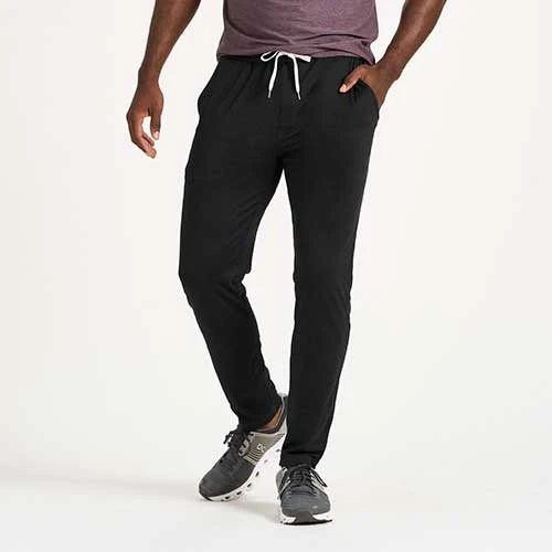 Vuori Men's Ponto Performance Pant - Black Heather 4 Vuori Men's Ponto Performance Pant - Black Heather - Image 2
