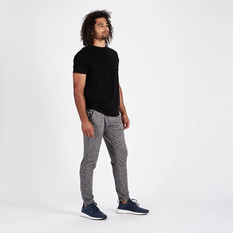 Vuori Men's Ponto Performance Pant - Heather Grey 7 Vuori Men's Ponto Performance Pant - Heather Grey - Image 5
