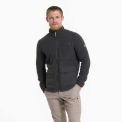 Vuori Men's Idyllwild Sherpa Jacket - Charcoal -Optimal Sportswear Store V543CCL 1018 1200x crop center jpg