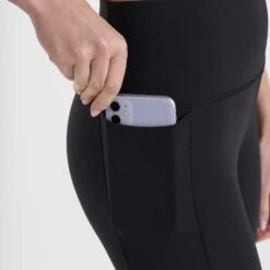 Vuori Women's Studio Pocket Legging - Black -Optimal Sportswear Store VW1028OST 0257 1200x crop center jpg