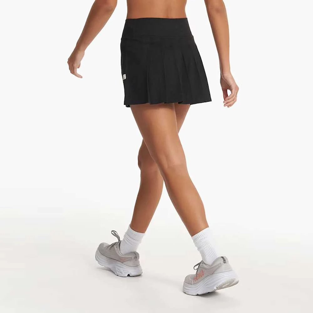 Vuori Women's Halo Performance Skirt - Black Heather 5 Vuori Women's Halo Performance Skirt - Black Heather - Image 3