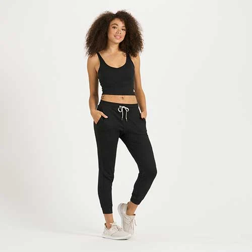 Vuori Women's Performance Jogger - Heather Black 4 Vuori Women's Performance Jogger - Heather Black - Image 2