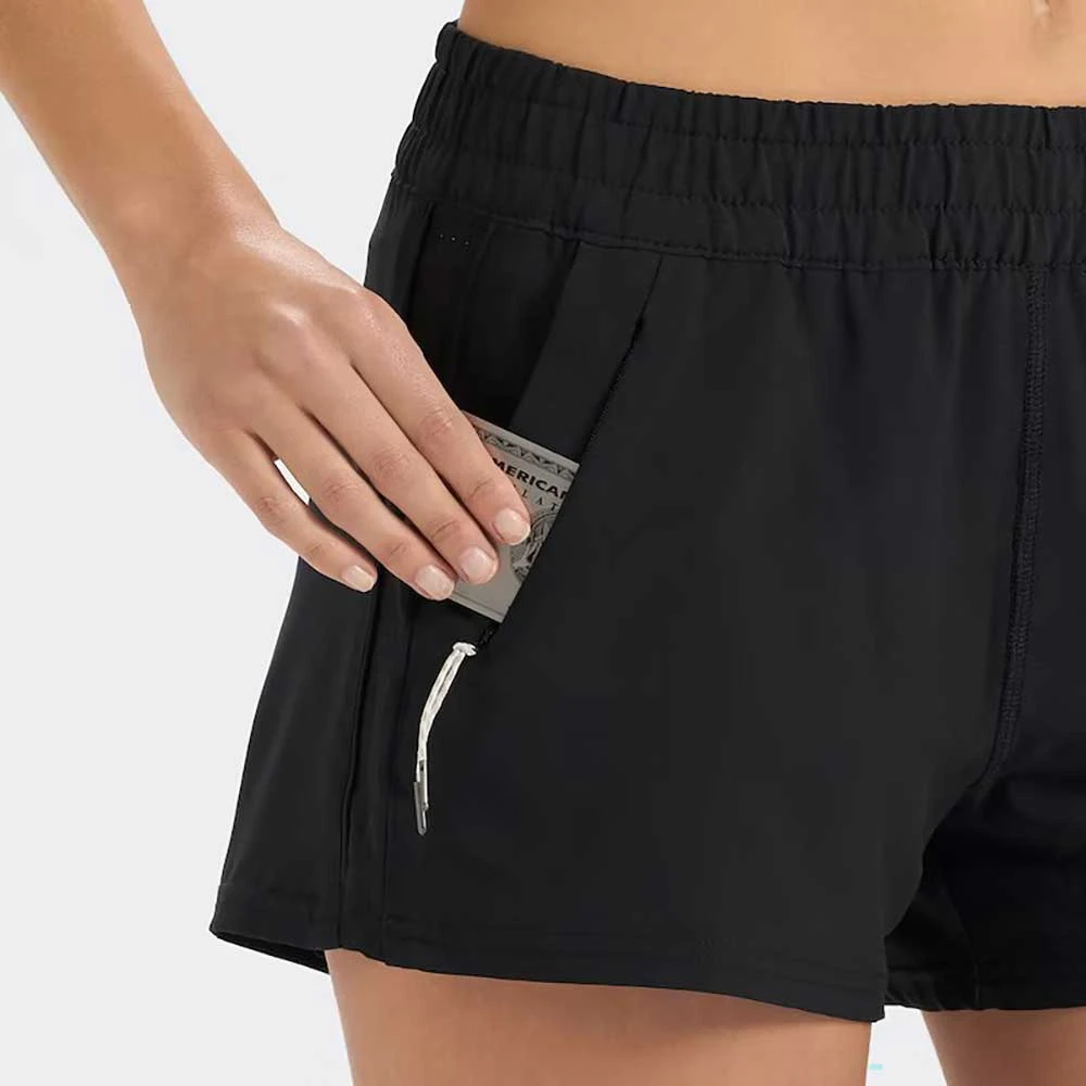 Vuori Women's Dash Short - Black 5 Vuori Women's Dash Short - Black - Image 3