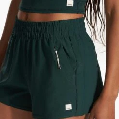 Vuori Women's Dash Short - Grass -Optimal Sportswear Store VW367GRS FA23 W ECOMM SHORTS DETAIL 7