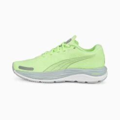Women's Velocity Nitro 2 Running Shoe- Puma White/Speed Green- Regular (B) -Optimal Sportswear Store Velocity NITRO 2 Women s Running Shoes 4