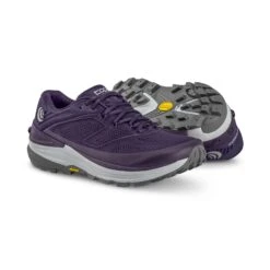 Topo Athletic Women's Ultraventure 2 Trail Running Shoe- Purple/Grey - Regular (B) -Optimal Sportswear Store W043.Purple Grey 03 1