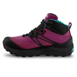 Topo Athletic Women's Trailventure 2 Waterproof Hiking Boot- Raspberry/Black - Regular (B) -Optimal Sportswear Store W054.Raspberry Black 05